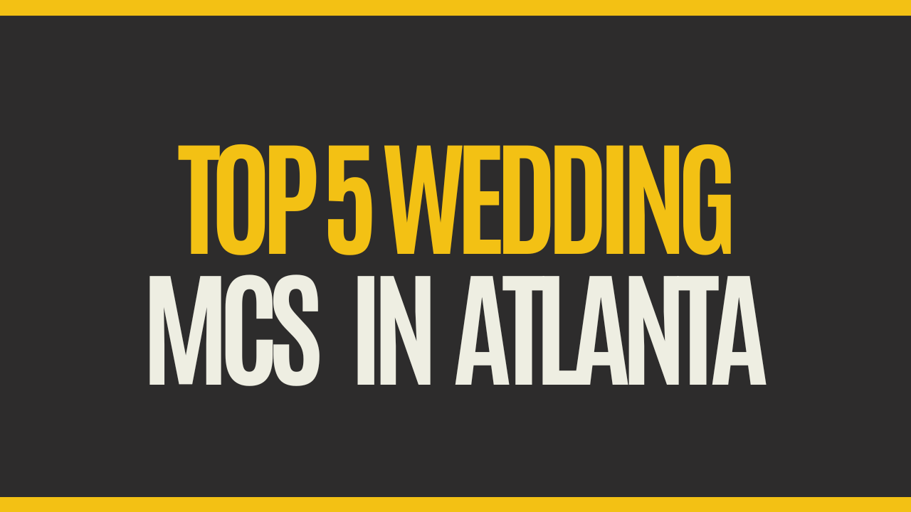 Blog 5 Best Event Host & MC in Atlanta – Weddings & Corporate Events Wedding MCs in Atlanta